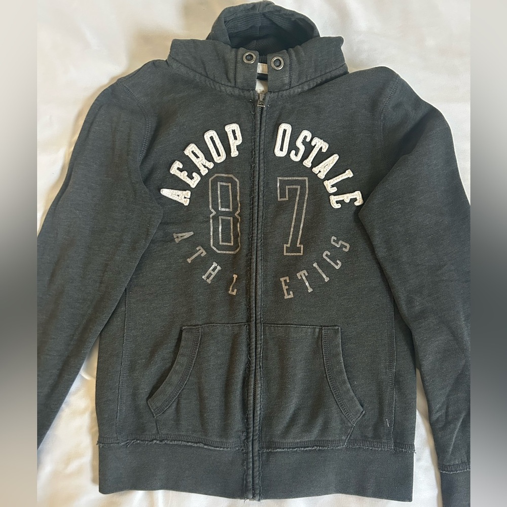 Aeropostale Dark Gray Hoodie